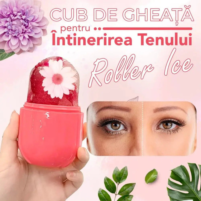 Cub de Gheata pentru Intinerirea Tenului Roller ICE ™