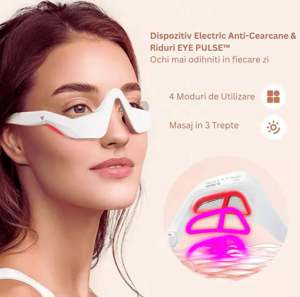 Dispozitiv Electric Anti-Cearcane & Riduri EYE PULSE™