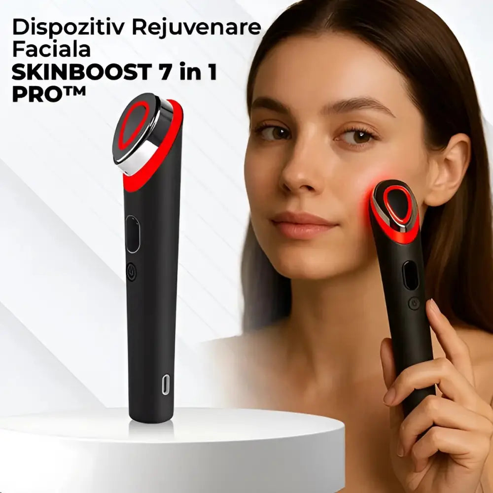 Dispozitiv Rejuvenare Faciala SKINBOOST 7 in 1 PRO™