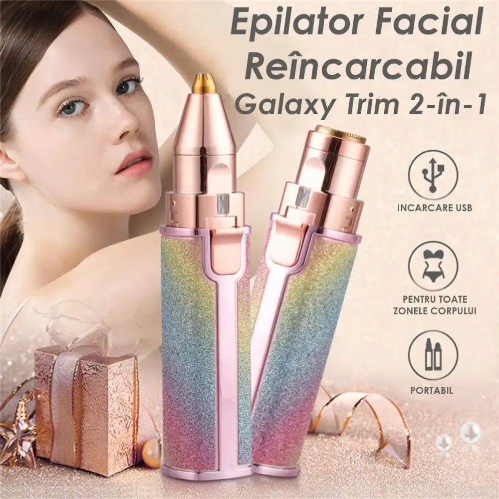 Epilator Reincarcabil Trim 2 in 1