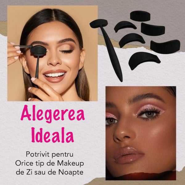 Aplicator Fard Pleoape Glam Up 6 in 1