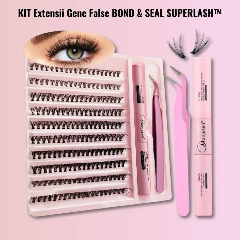 KIT Extensii Gene False BOND & SEAL SUPERLASH™