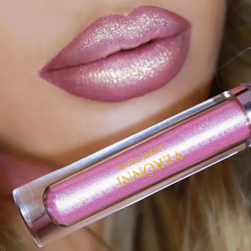 Luciu de Buze Rezistent la Transfer Glitter Kiss
