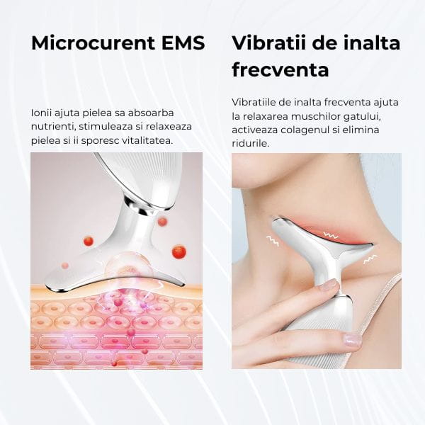 Dispozitiv Lifting Facial cu Micromasaj PROSKIN™