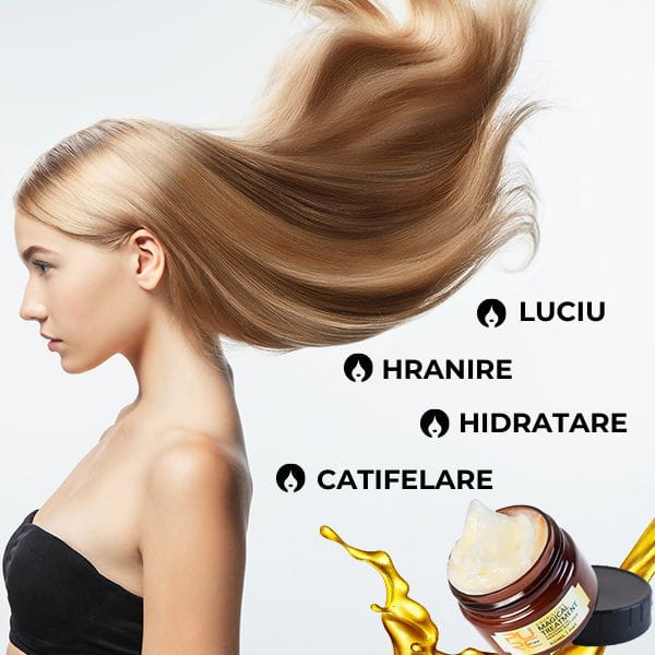 Masca de Par cu Keratina si Argan Magical PURC™