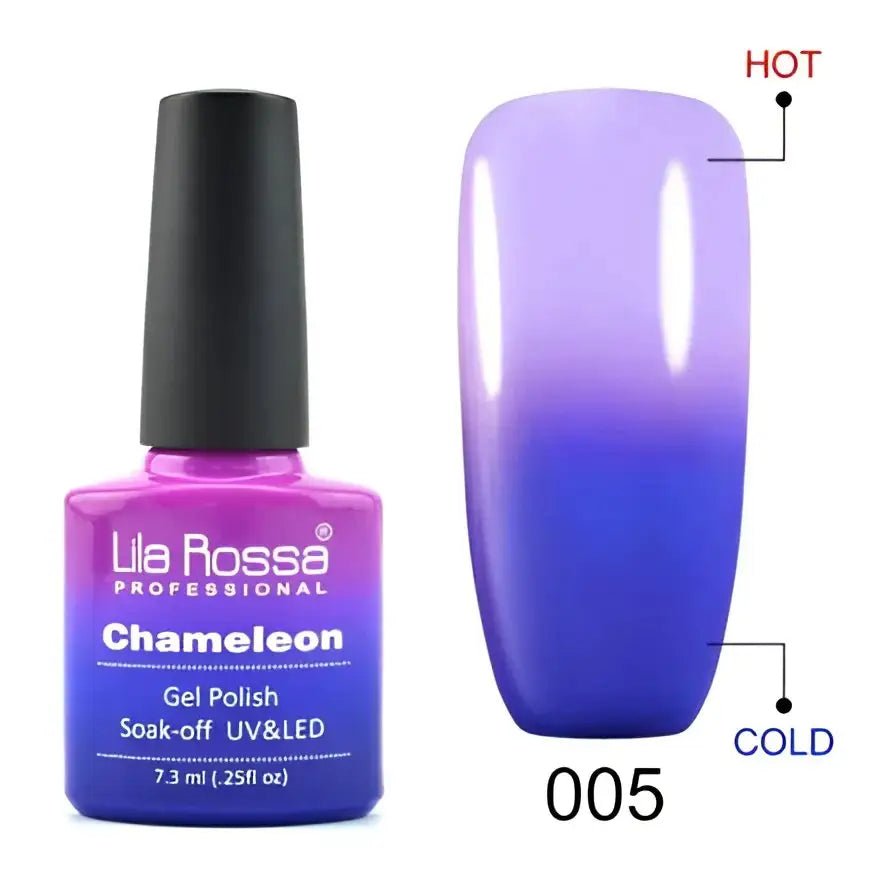 Oja Semipermanenta Soak Off Lila Rossa CAMELEON - LRC005