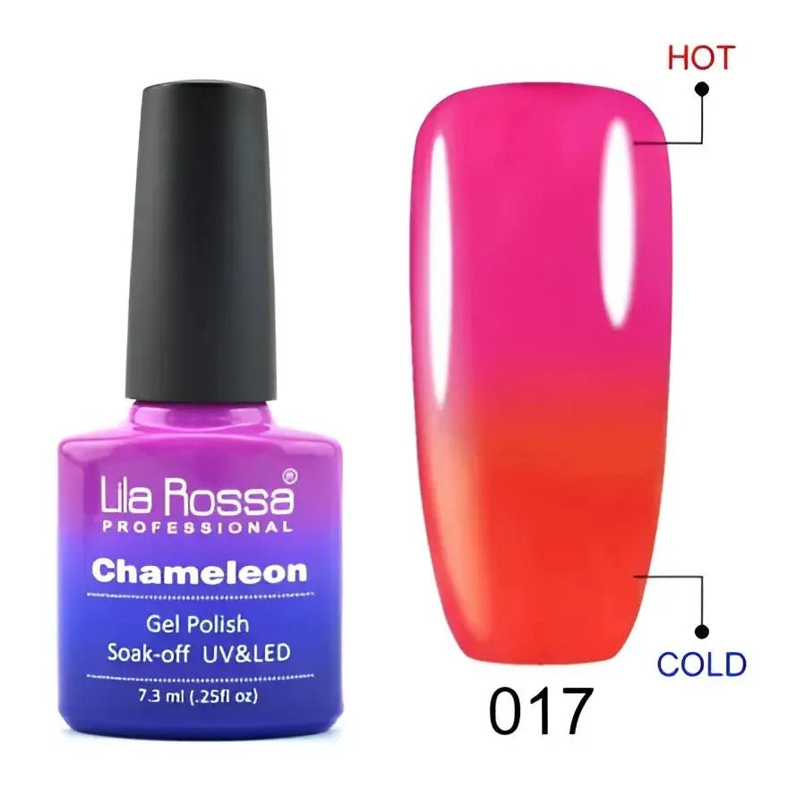 Oja Semipermanenta Soak Off Lila Rossa CAMELEON - LRC017