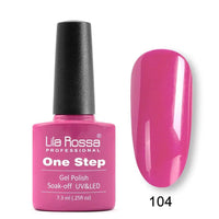 Oja Semipermanenta Soak Off Lila Rossa ONE STEP - LR104