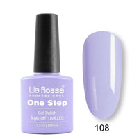 Oja Semipermanenta Soak Off Lila Rossa ONE STEP - LR108