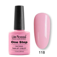 Oja Semipermanenta Soak Off Lila Rossa ONE STEP - LR118