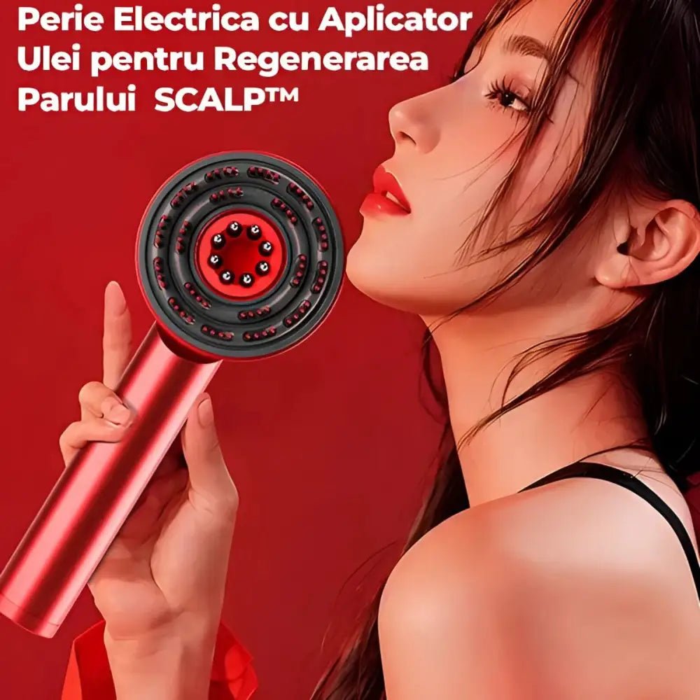Perie cu Aplicator Ulei pentru Regenerarea Parului SCALP™