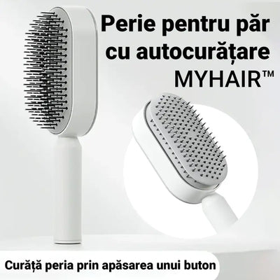 Perie pentru Par cu AutoCuratare MYHAIR™