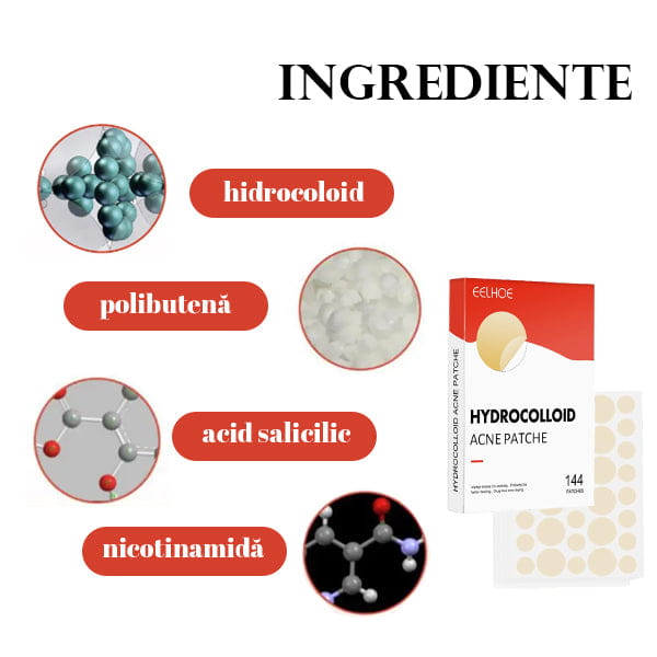 Set 144 Plasturi pentru Acnee HYDROSKIN™