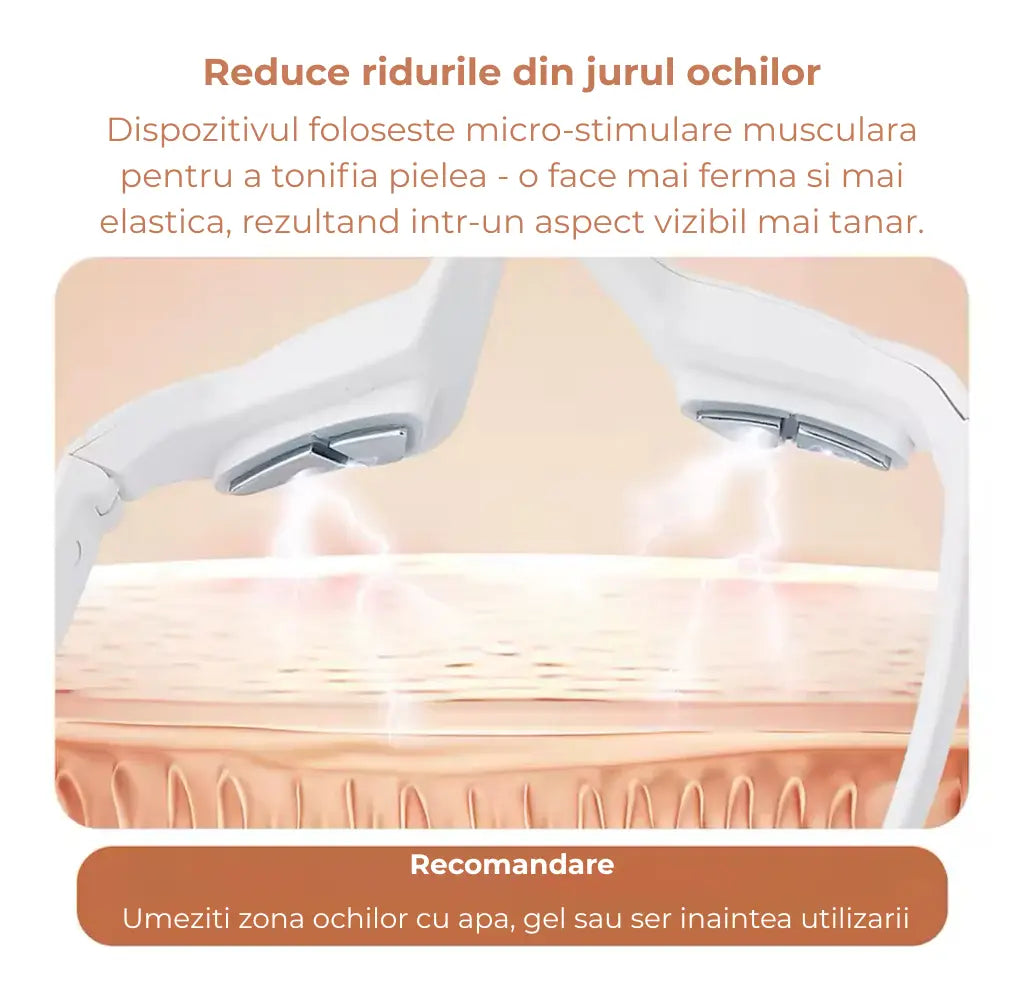 Dispozitiv Electric Anti-Cearcane & Riduri EYE PULSE™