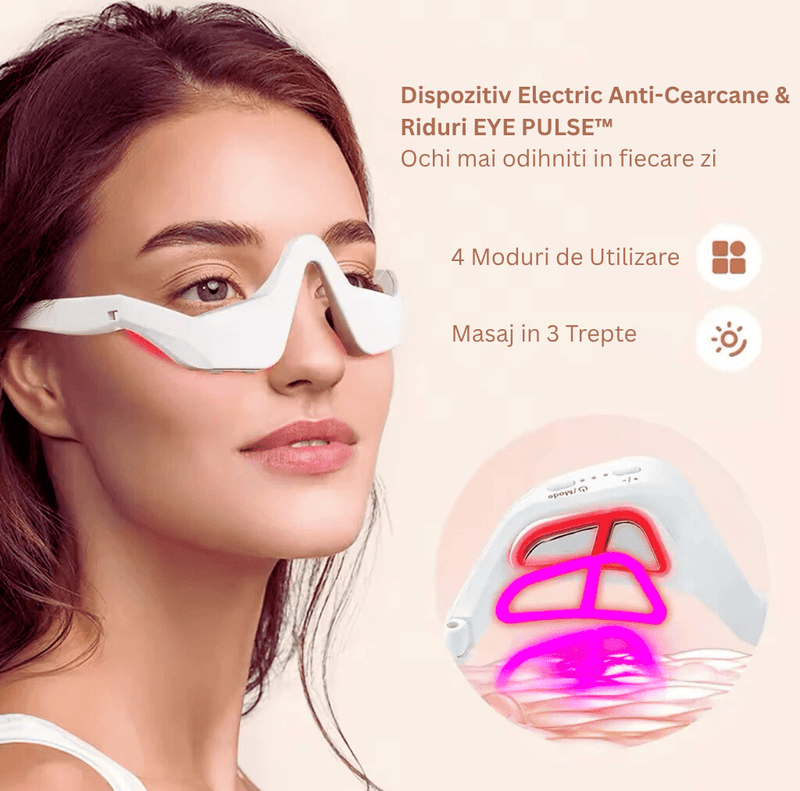 Dispozitiv Electric Anti - Cearcane & Riduri EYE PULSE™ - Pandera