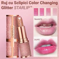 Ruj cu Sclipici Changing Glitter STARLIP™ - Bronze