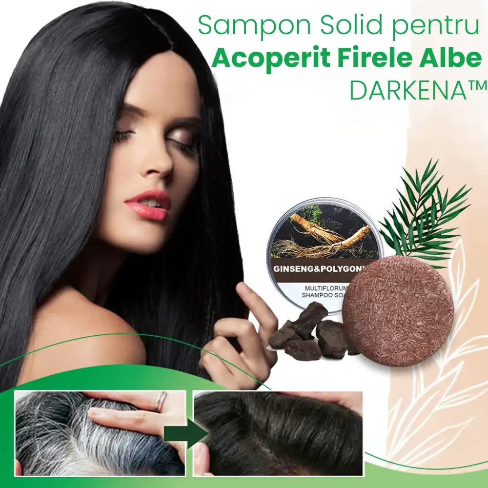 Sampon Solid pentru Acoperit Firele Albe DARKENA™