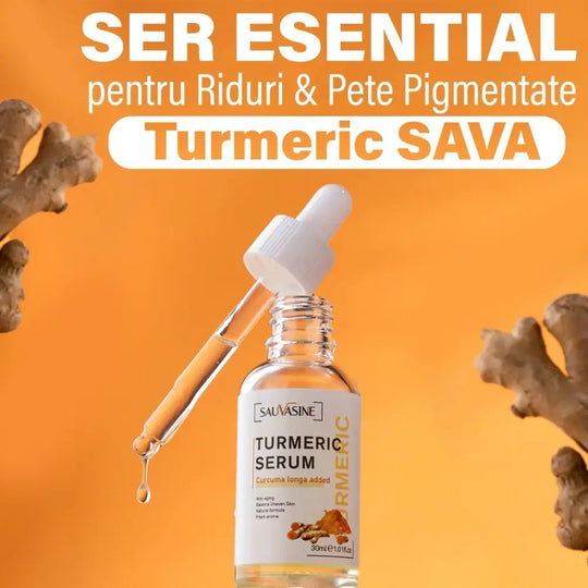 Ser Esential pentru Riduri & Pete Pigmentate Turmeric SAVA