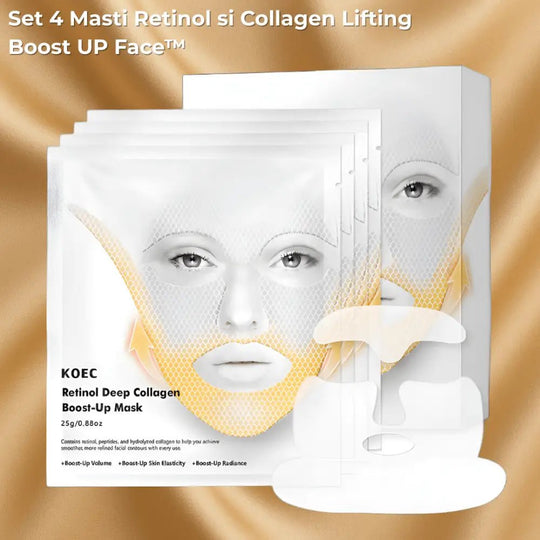 Set 4 Masti Retinol si Collagen Boost UP Face™