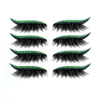 Set 4 Perechi de Gene cu Eyeliner si Glitter Maxi Lash - MOV