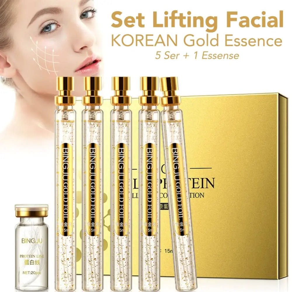 Set Lifting Facial KOREAN Gold Essence