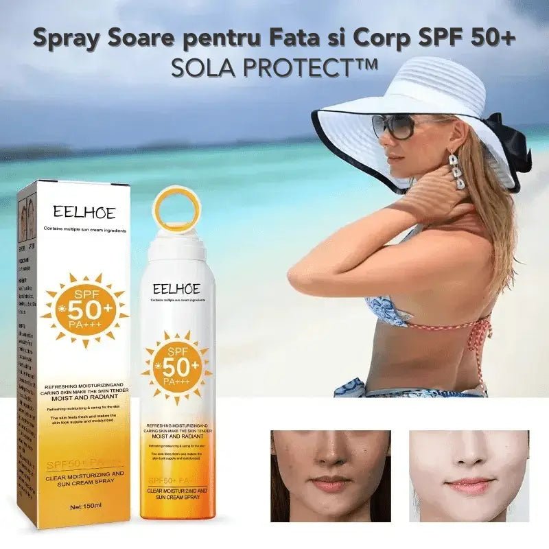 Spray Soare pentru Fata si Corp SPF 50+ Sola Protect™