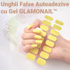 Unghii Autoadezive cu Gel GLAMONAIL™ - Yellow