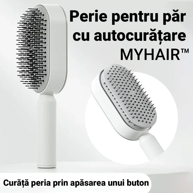 Perie pentru Par cu AutoCuratare MYHAIR™