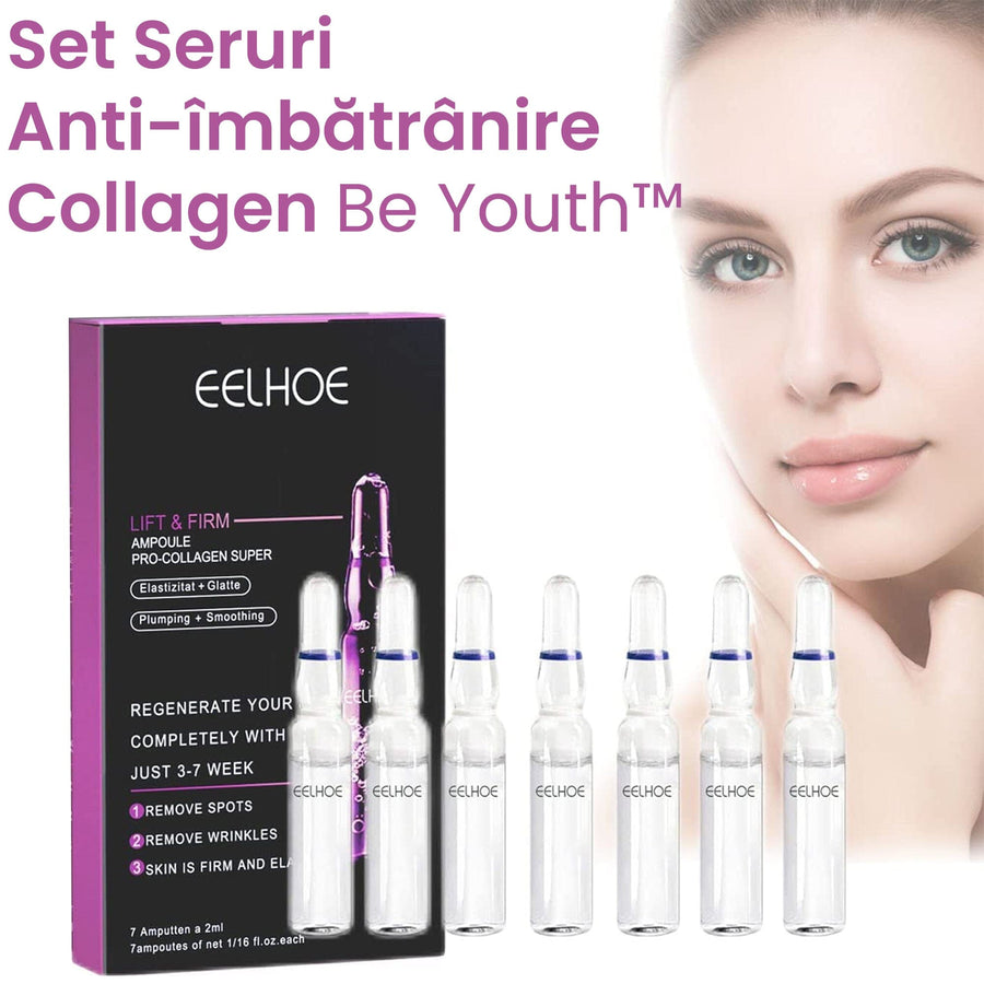 Set Seruri Anti-Imbatranire Collagen Be Youth™