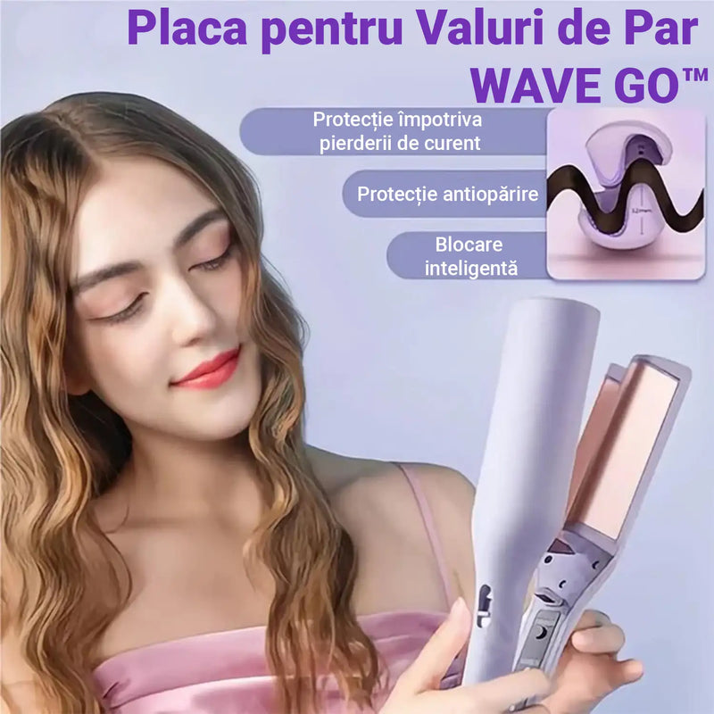 Placa pentru Valuri de Par WAVE GO™