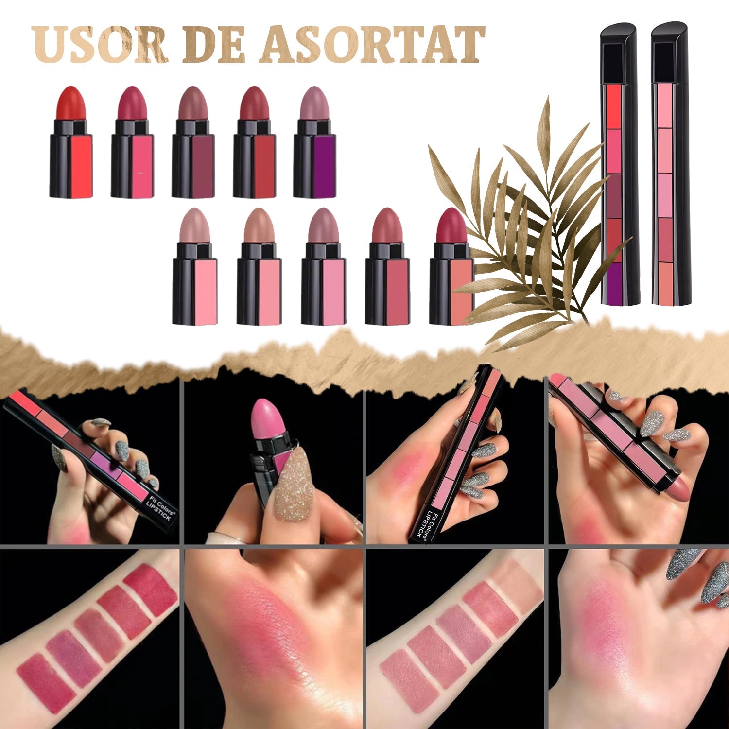Ruj 5 in 1 Matte Velvet Beauty