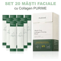 Set 20 Masti Faciale cu Colagen PURIME ™