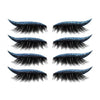 Set 4 Perechi de Gene cu Eyeliner si Glitter reutilizabile Maxi Lash