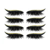Set 4 Perechi de Gene cu Eyeliner si Glitter reutilizabile Maxi Lash
