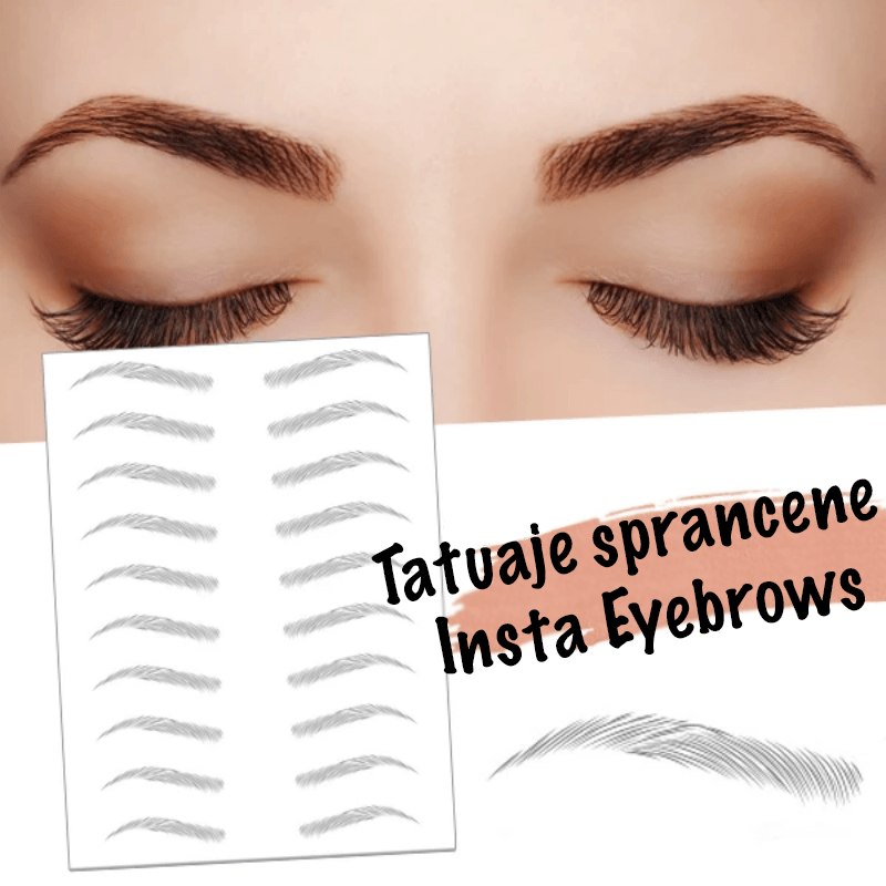 Set 10 Tatuaje Sprancene InstaEyebrows ™