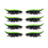 Set 4 Perechi de Gene cu Eyeliner si Glitter reutilizabile Maxi Lash