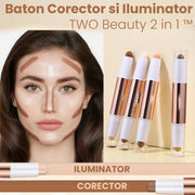 Baton Corector si Iluminator TWO Beauty 2 in 1 ™
