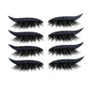 Set 4 Perechi de Gene cu Eyeliner si Glitter reutilizabile Maxi Lash