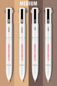 Creion pentru Sprancene 4 in 1 PRO Beauty