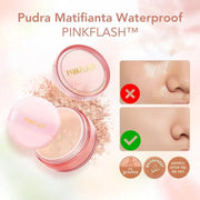 Pudra Matifianta Waterproof PINKFLASH™